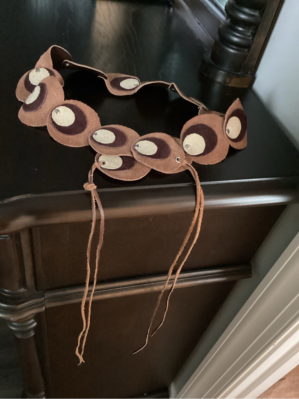 Suede Bohemian Festival Adjustable Size Belt